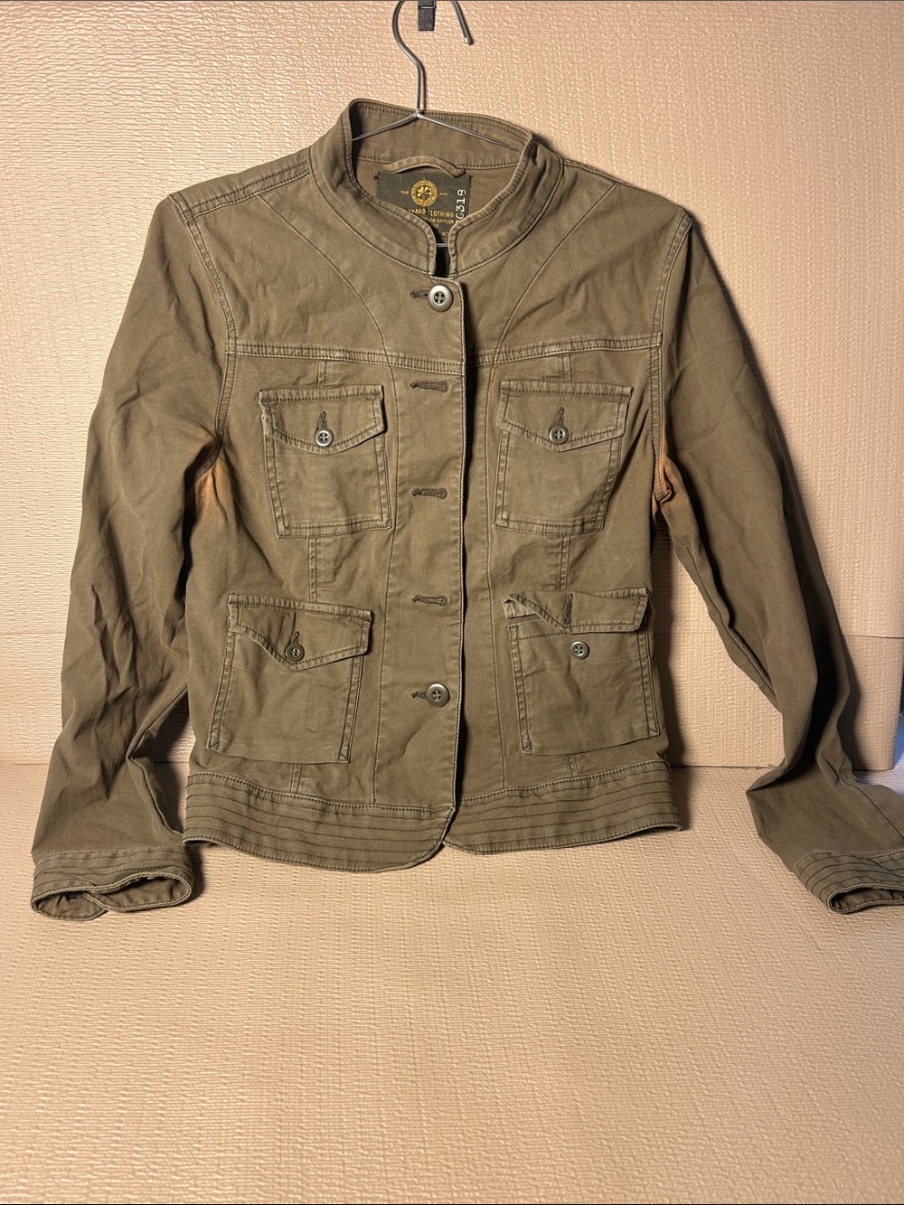 Lucky Brand Olive Green Women's Bomber Jacket